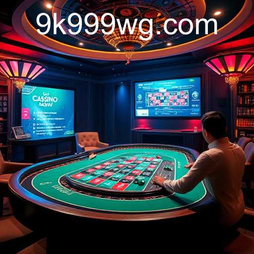 Experimente a Excitação do Cassino ao Vivo com 9k999